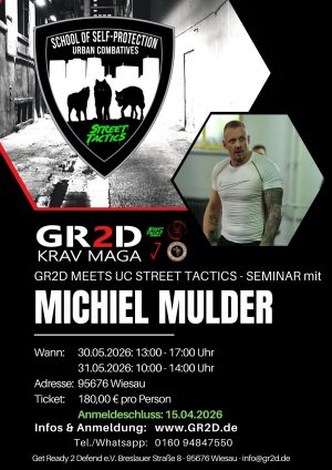 GR2D meets UC | 2. SEMINAR MIT MICHIEL MULDER | 30.05. + 31.05.2026 | 95676 WIESAU/OPf.