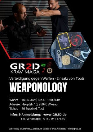 WEAPONOLOGY - LEHRGANG | 16.05.2026 | 13 - 16 Uhr | 95676 WIESAU